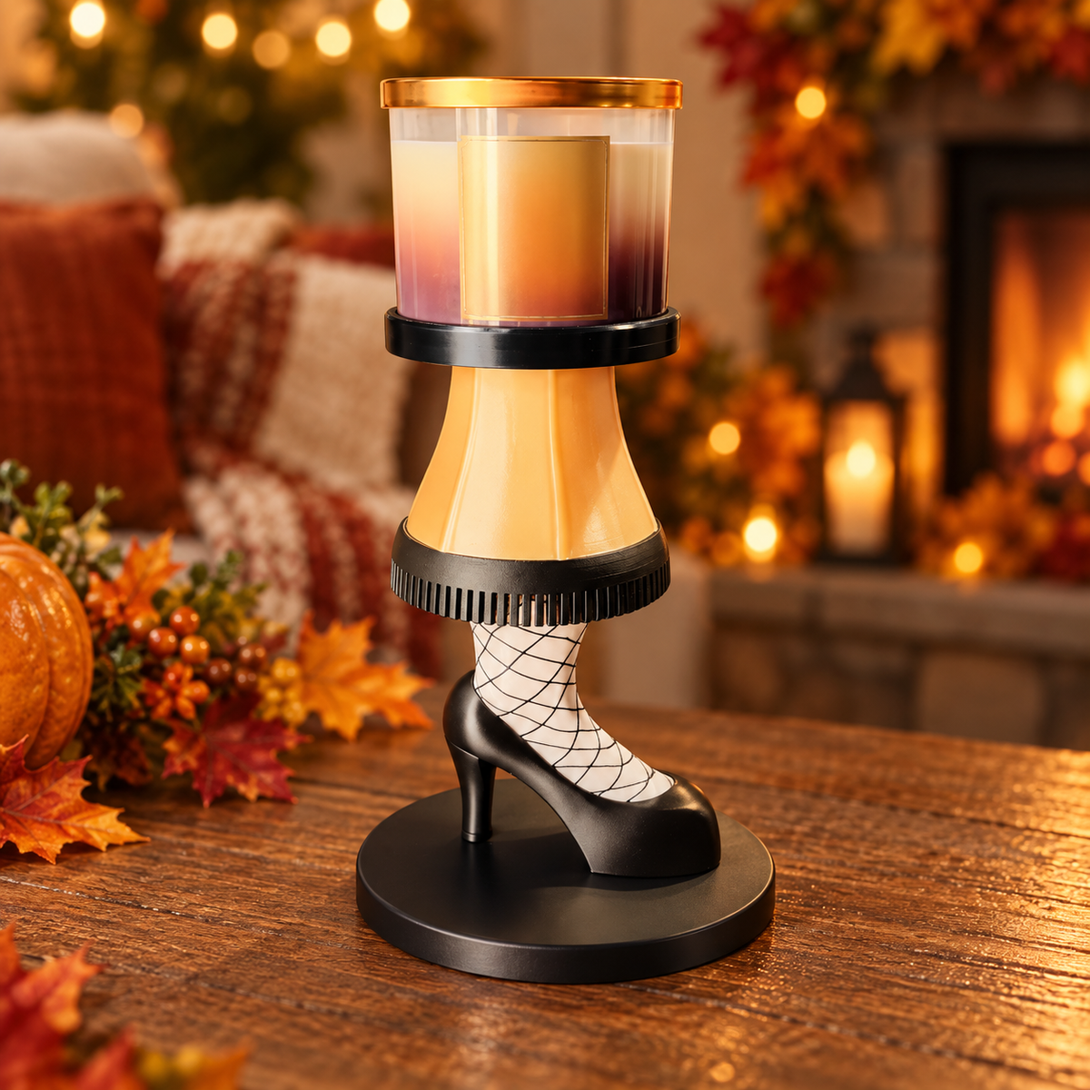 Leg Lamp Candle Holder