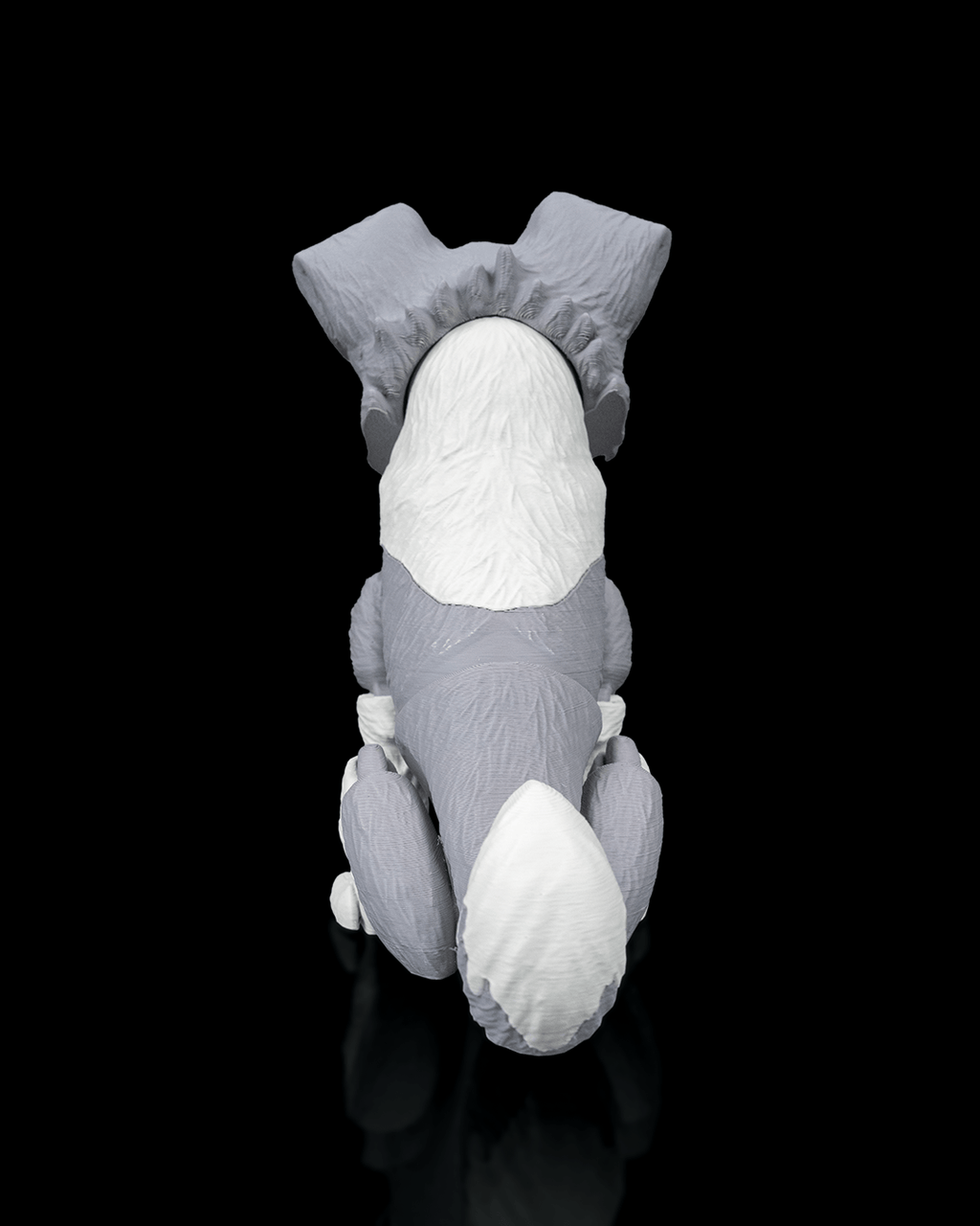 Atlas the Border Collie | 3D Printed Figurine