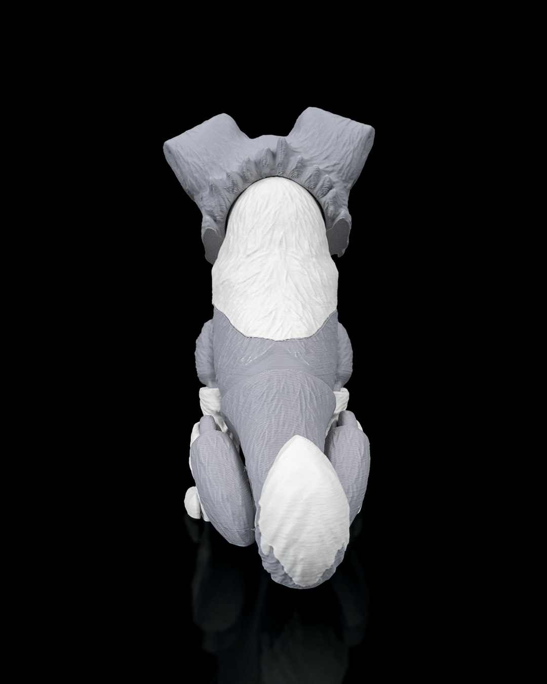 Atlas the Border Collie | 3D Printed Figurine
