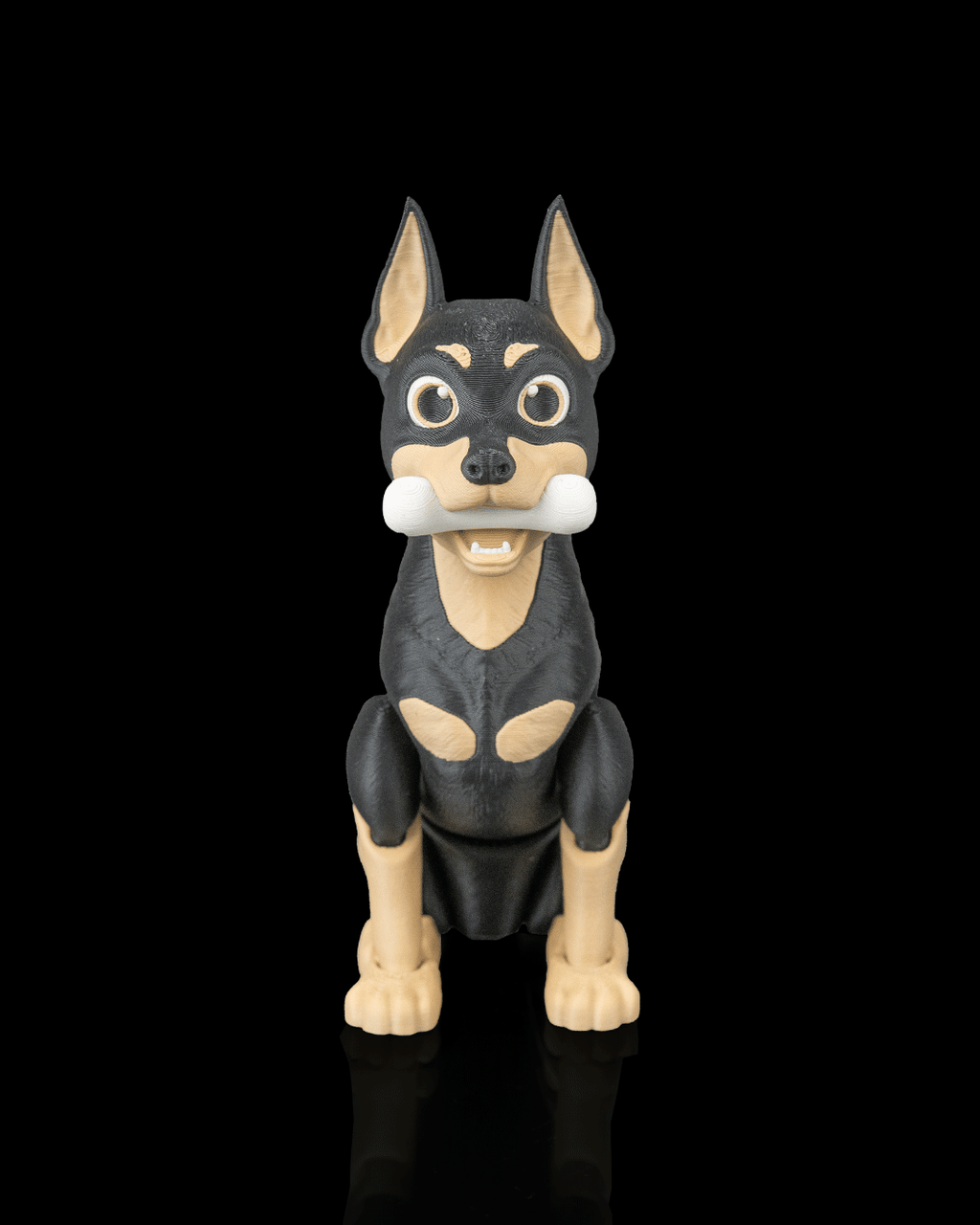 Axel the Dobermann | 3D Printed Figurine