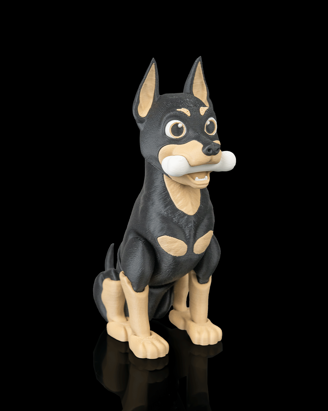 Axel the Dobermann | 3D Printed Figurine