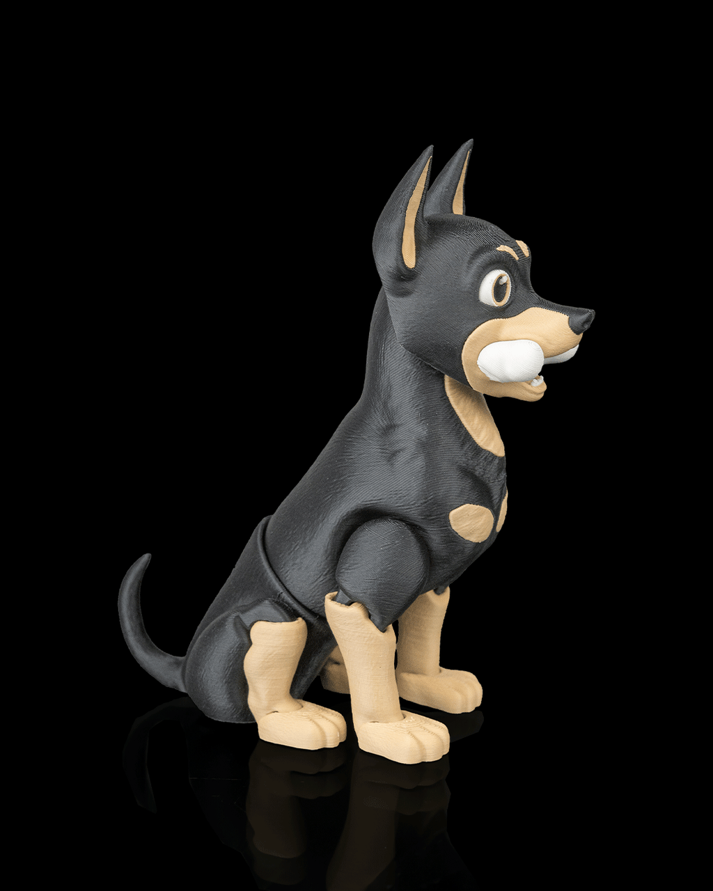 Axel the Dobermann | 3D Printed Figurine