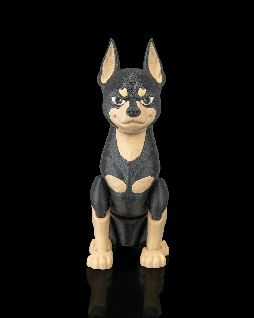 Axel the Dobermann | 3D Printed Figurine