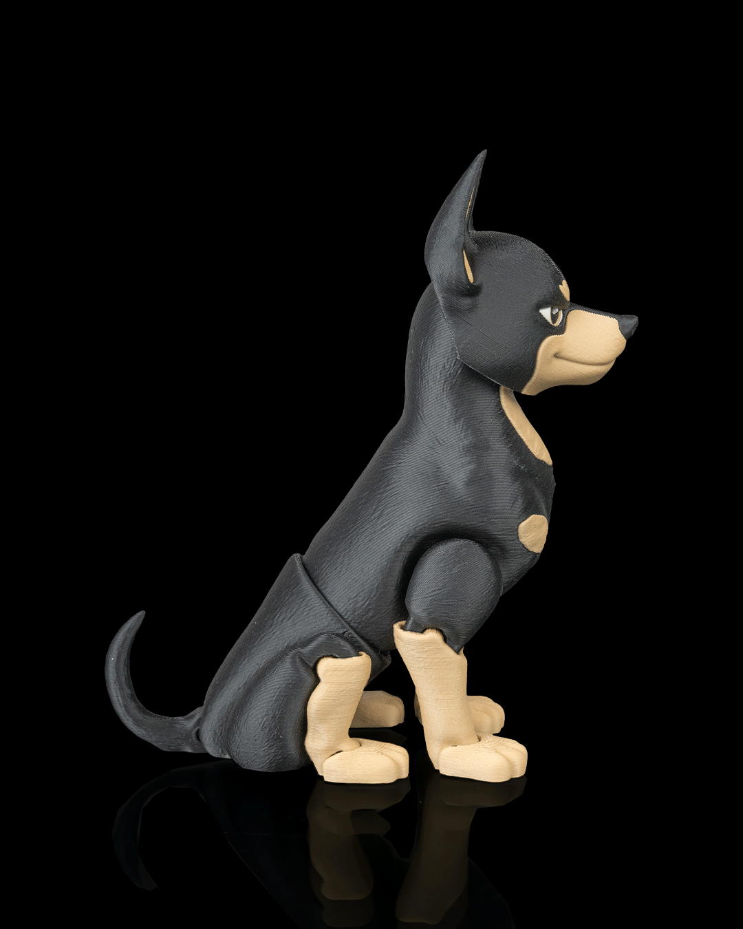 Axel the Dobermann | 3D Printed Figurine