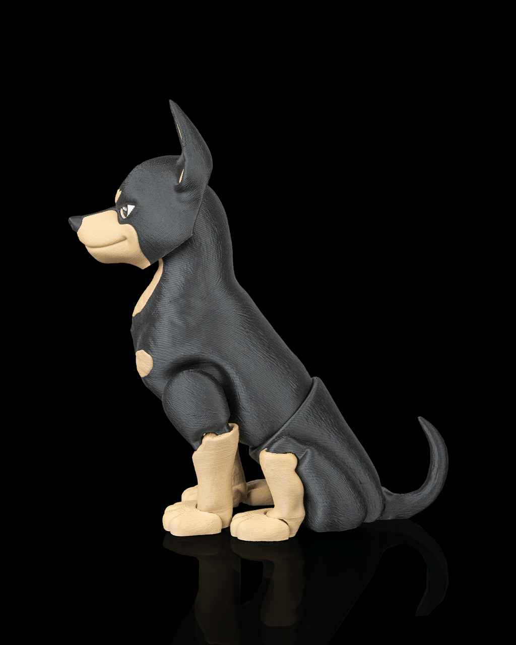 Axel the Dobermann | 3D Printed Figurine