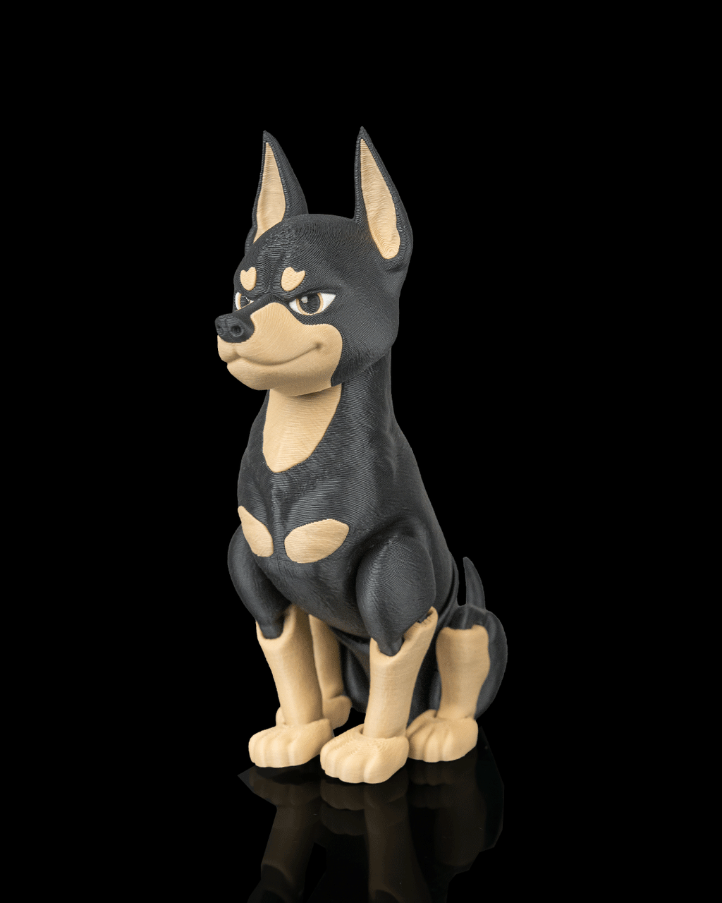 Axel the Dobermann | 3D Printed Figurine