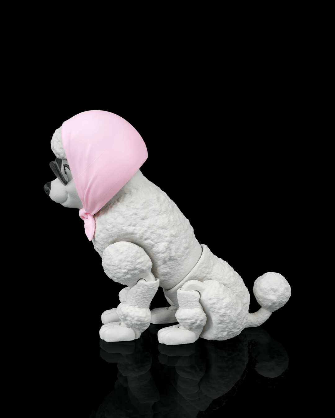 Barbara the Poodle | 3D Printed Figurine