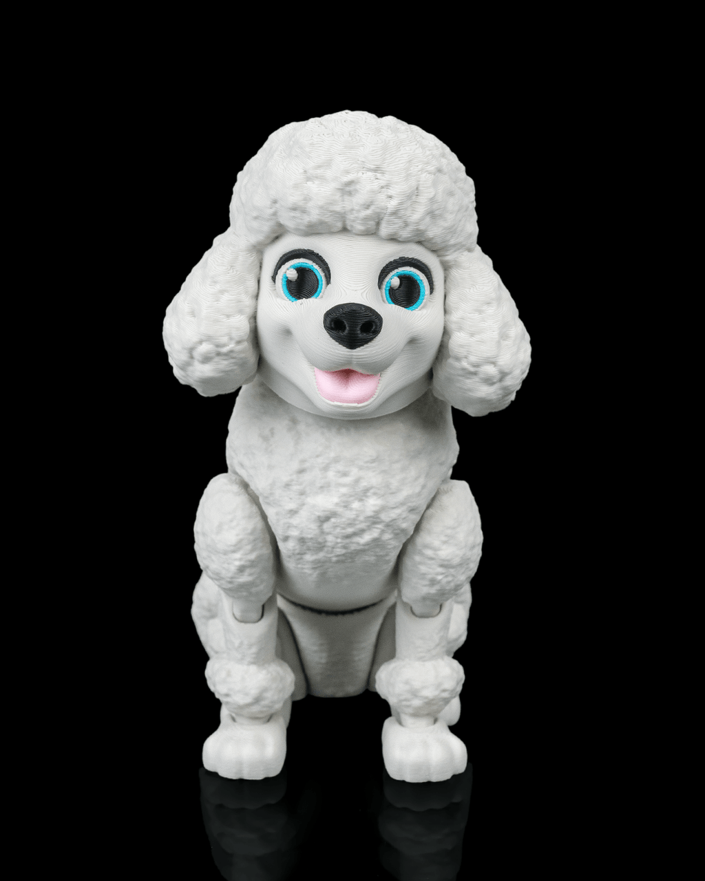 Barbara the Poodle | 3D Printed Figurine