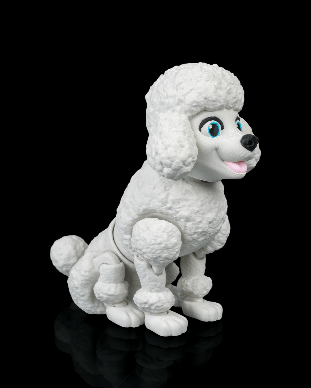 Barbara the Poodle | 3D Printed Figurine