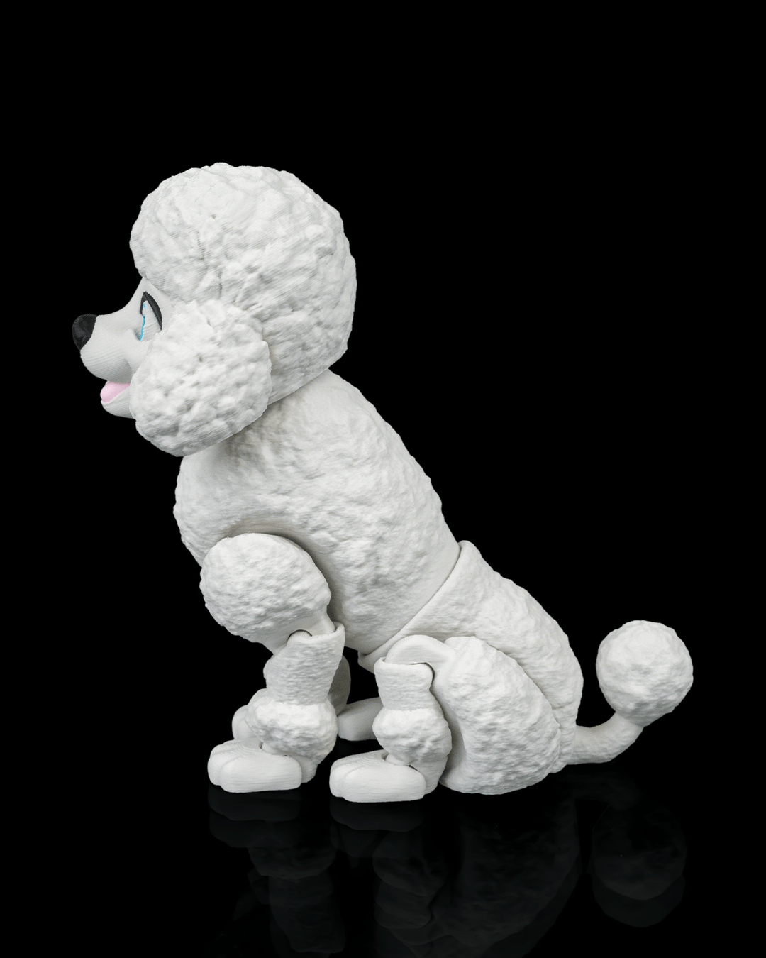 Barbara the Poodle | 3D Printed Figurine