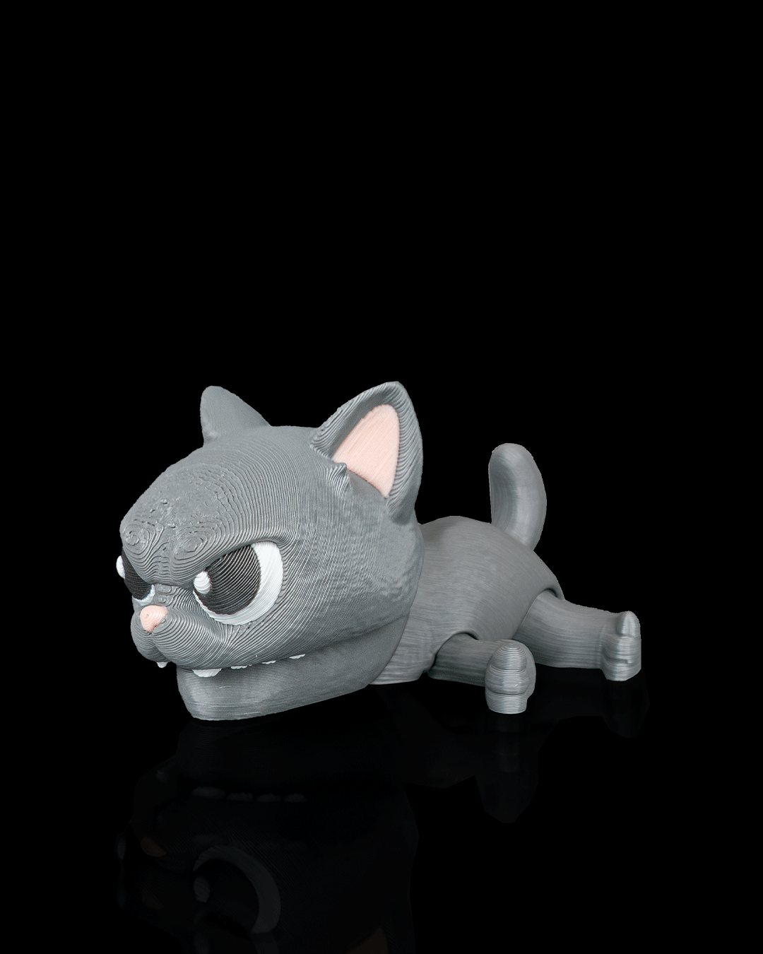 Bitty Pounce | 3D Printed Figurine