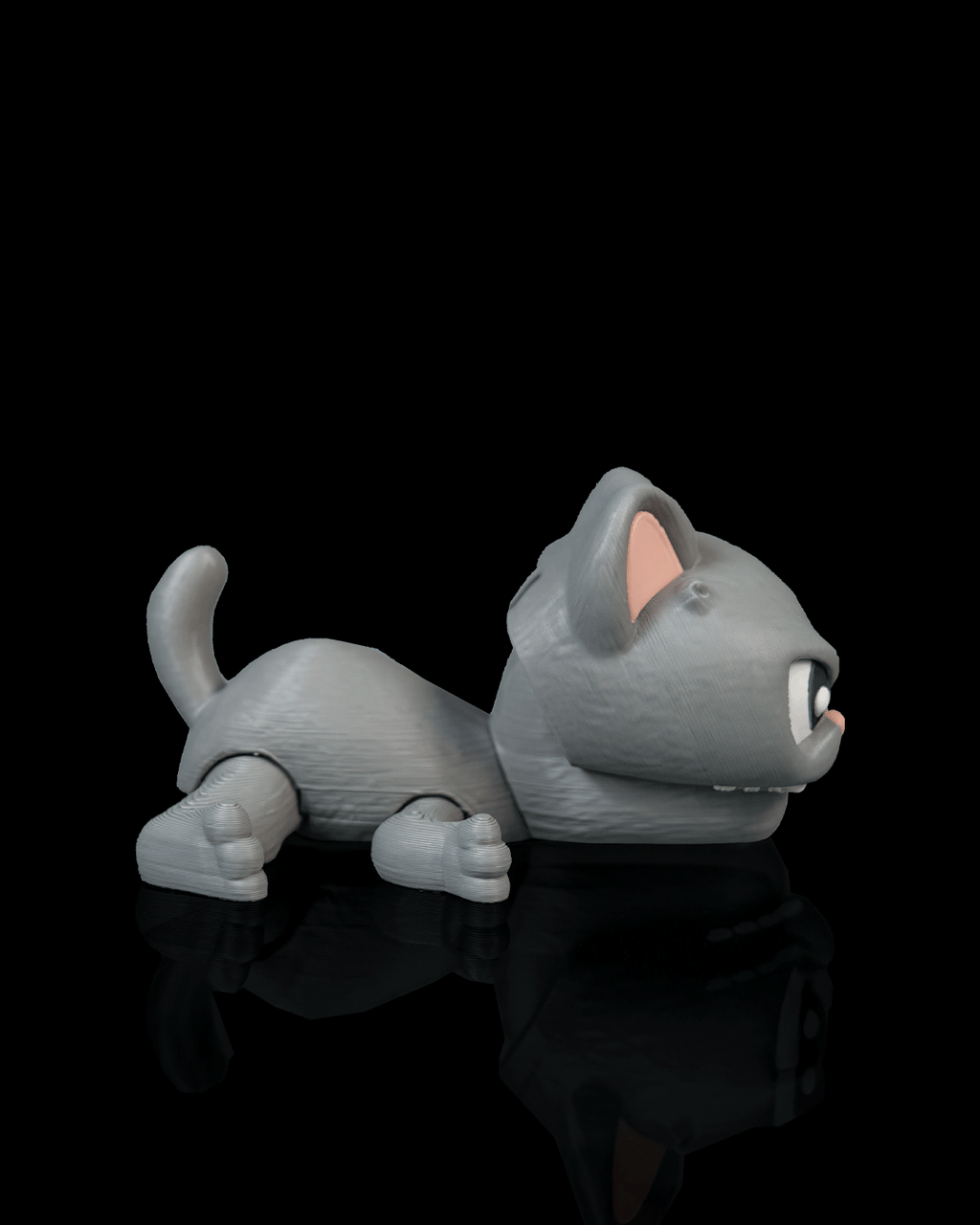 Bitty Pounce | 3D Printed Figurine