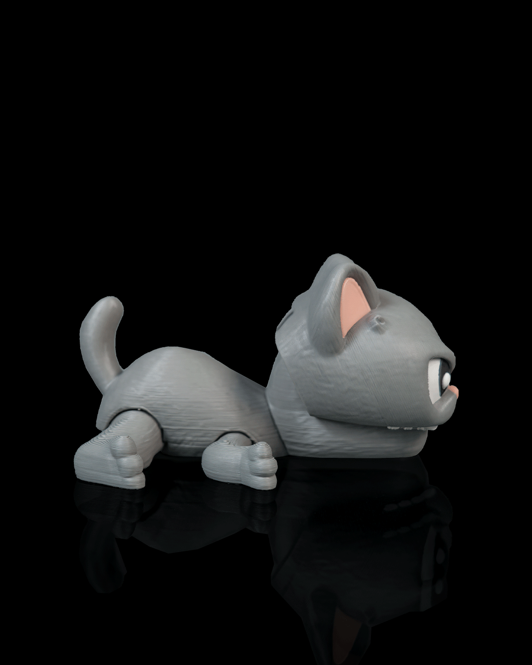 Bitty Pounce | 3D Printed Figurine