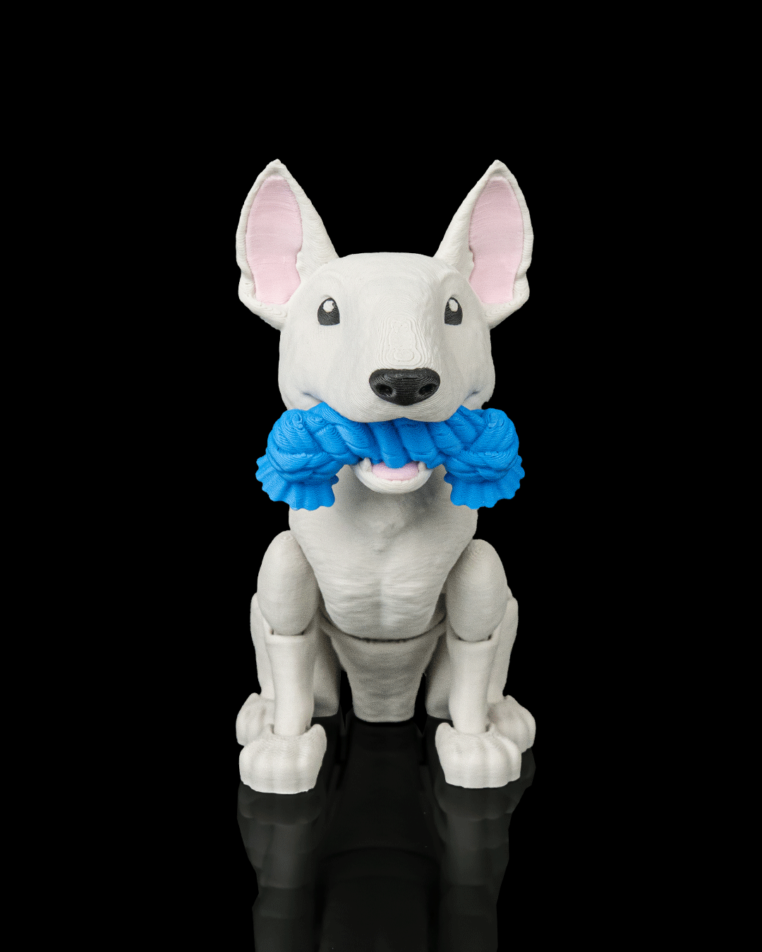 Brutus the Bull Terrier | 3D Printed Figurine
