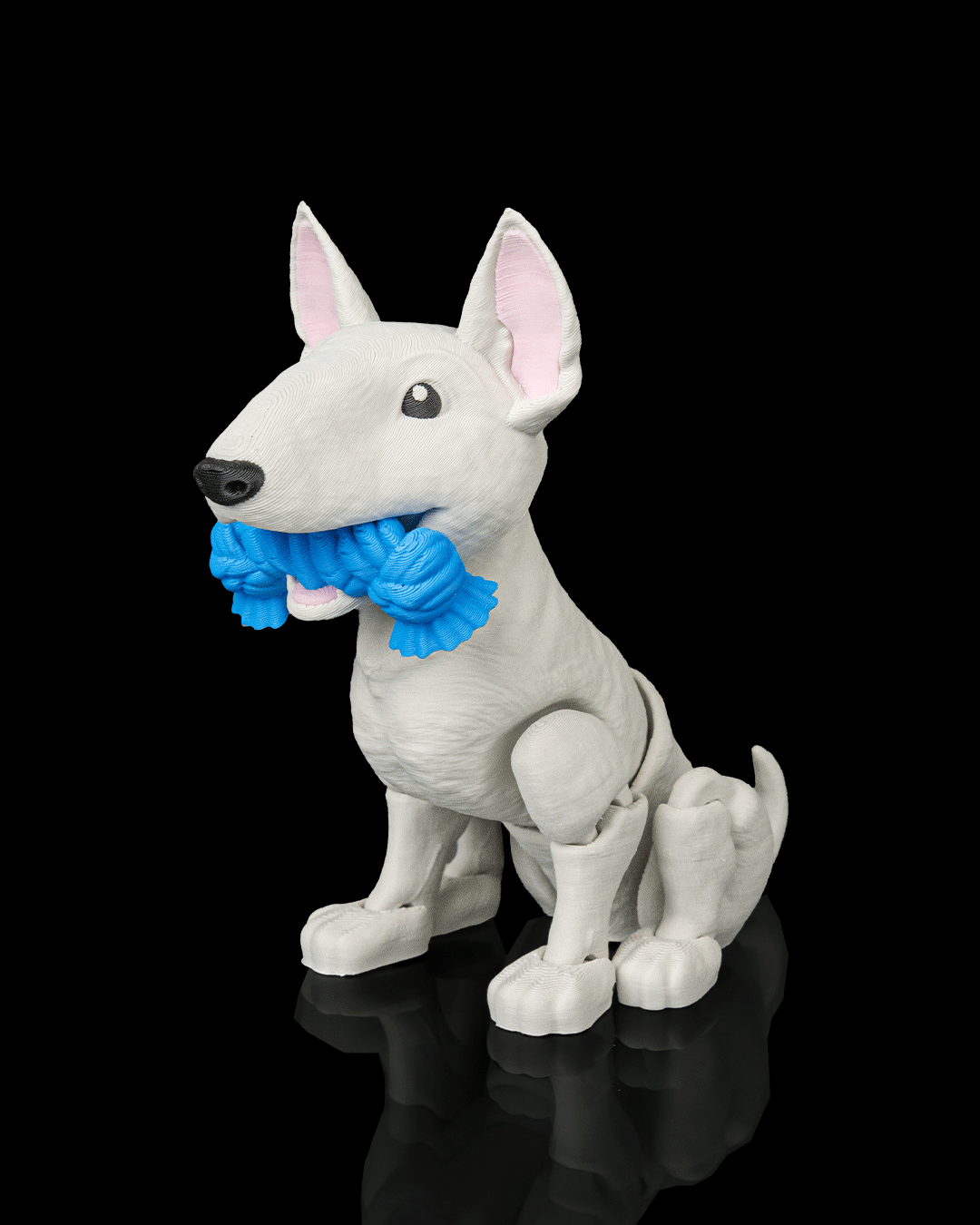Brutus the Bull Terrier | 3D Printed Figurine