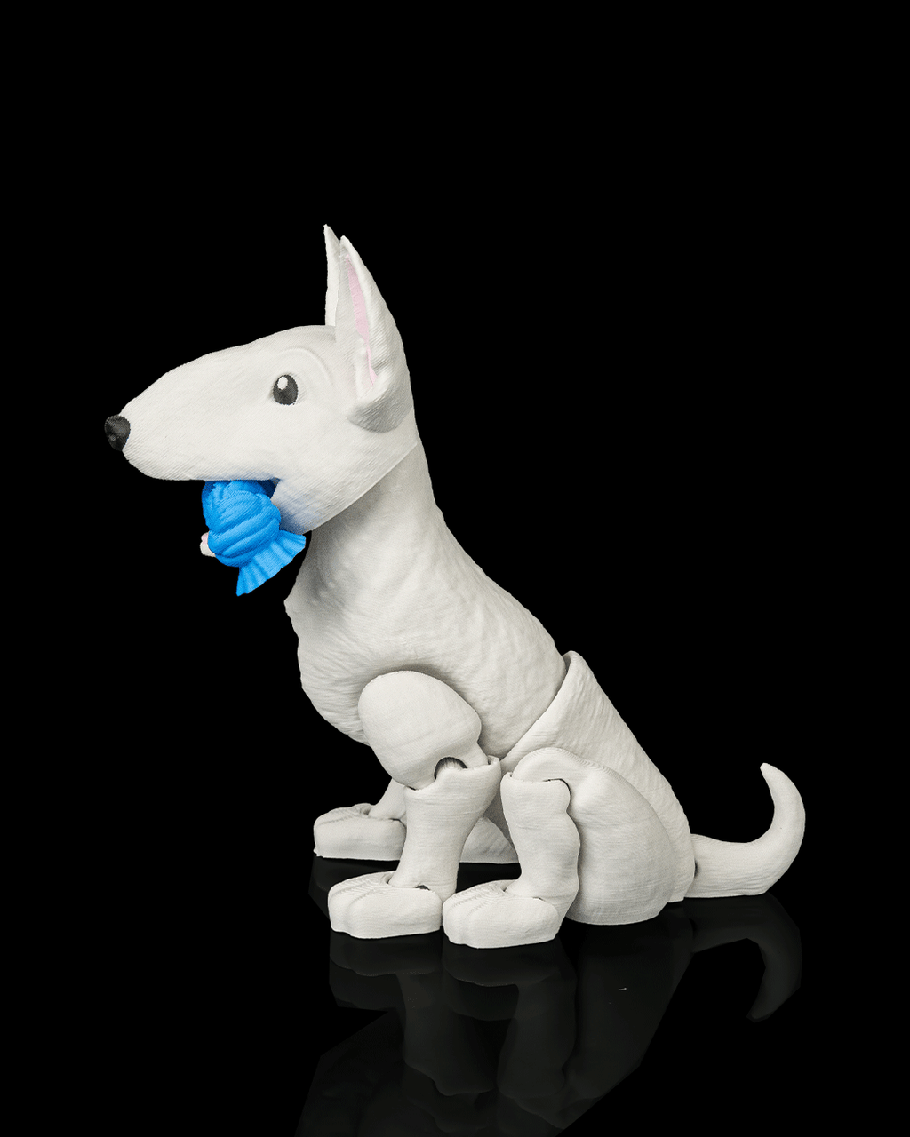 Brutus the Bull Terrier | 3D Printed Figurine