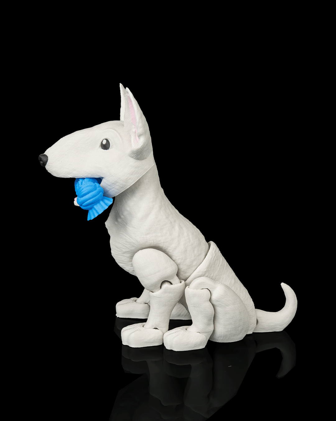 Brutus the Bull Terrier | 3D Printed Figurine