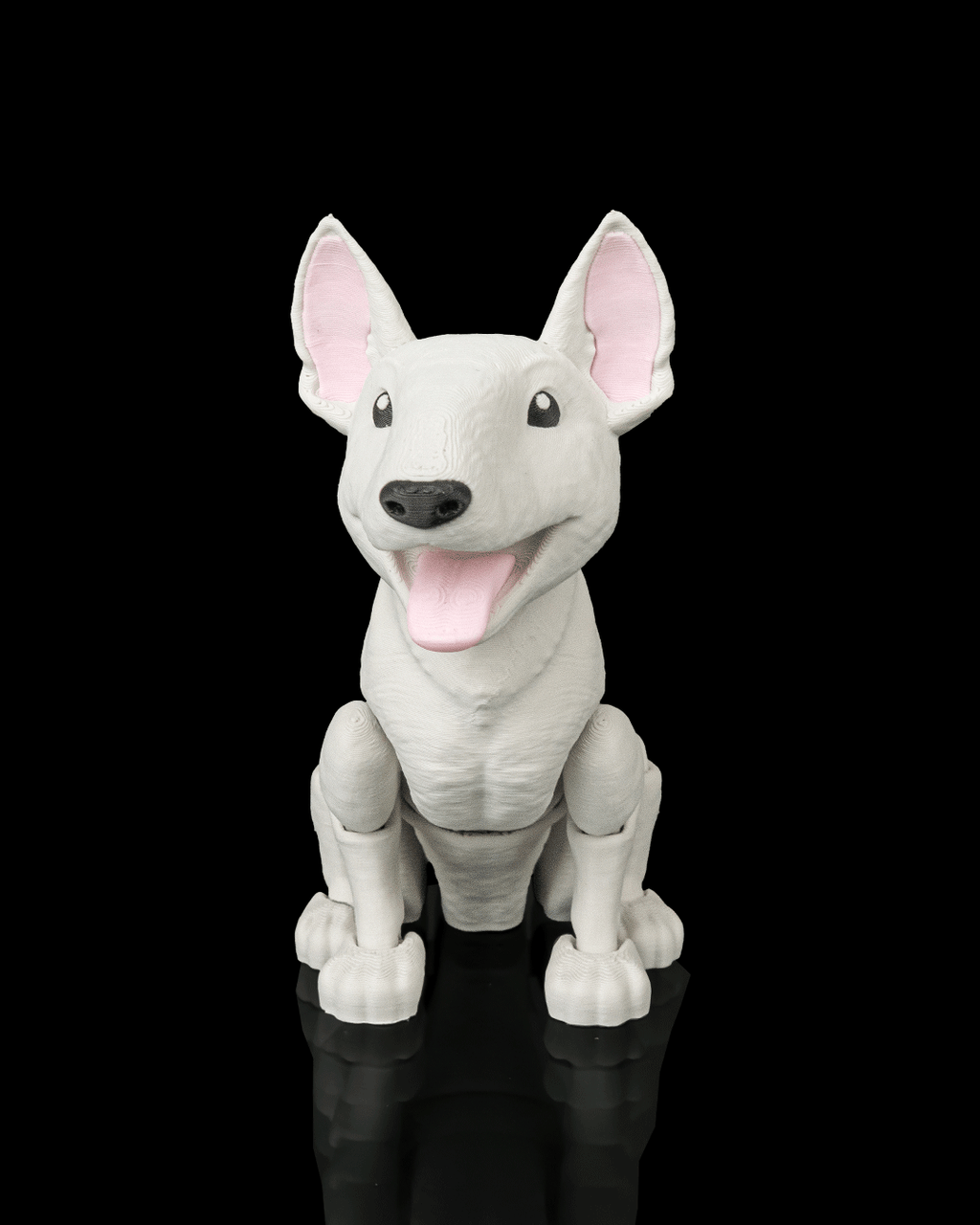 Brutus the Bull Terrier | 3D Printed Figurine