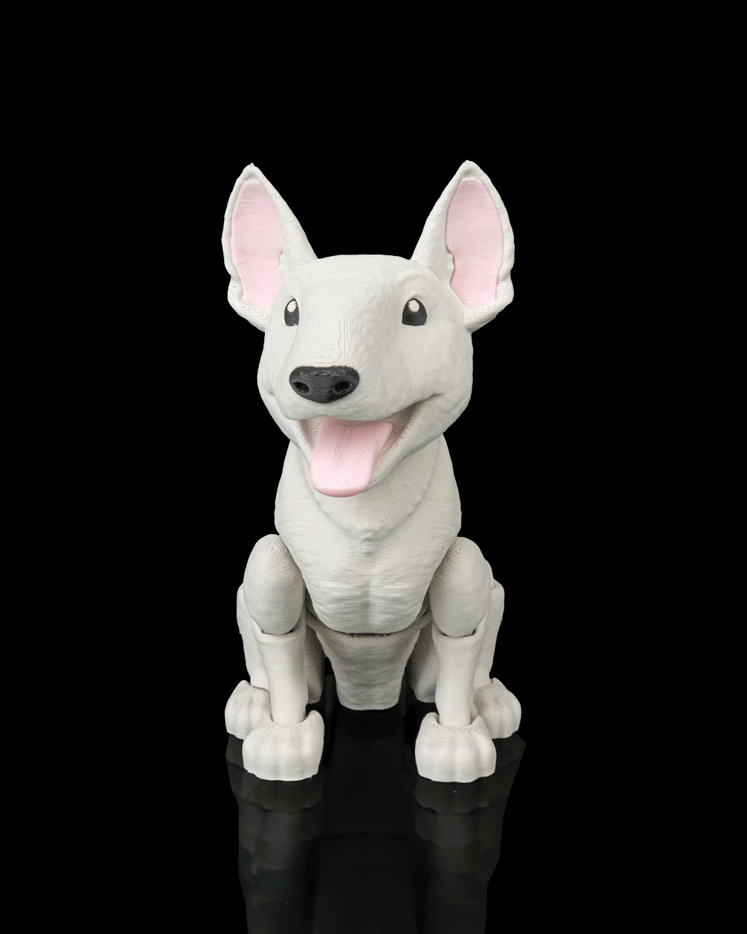 Brutus the Bull Terrier | 3D Printed Figurine