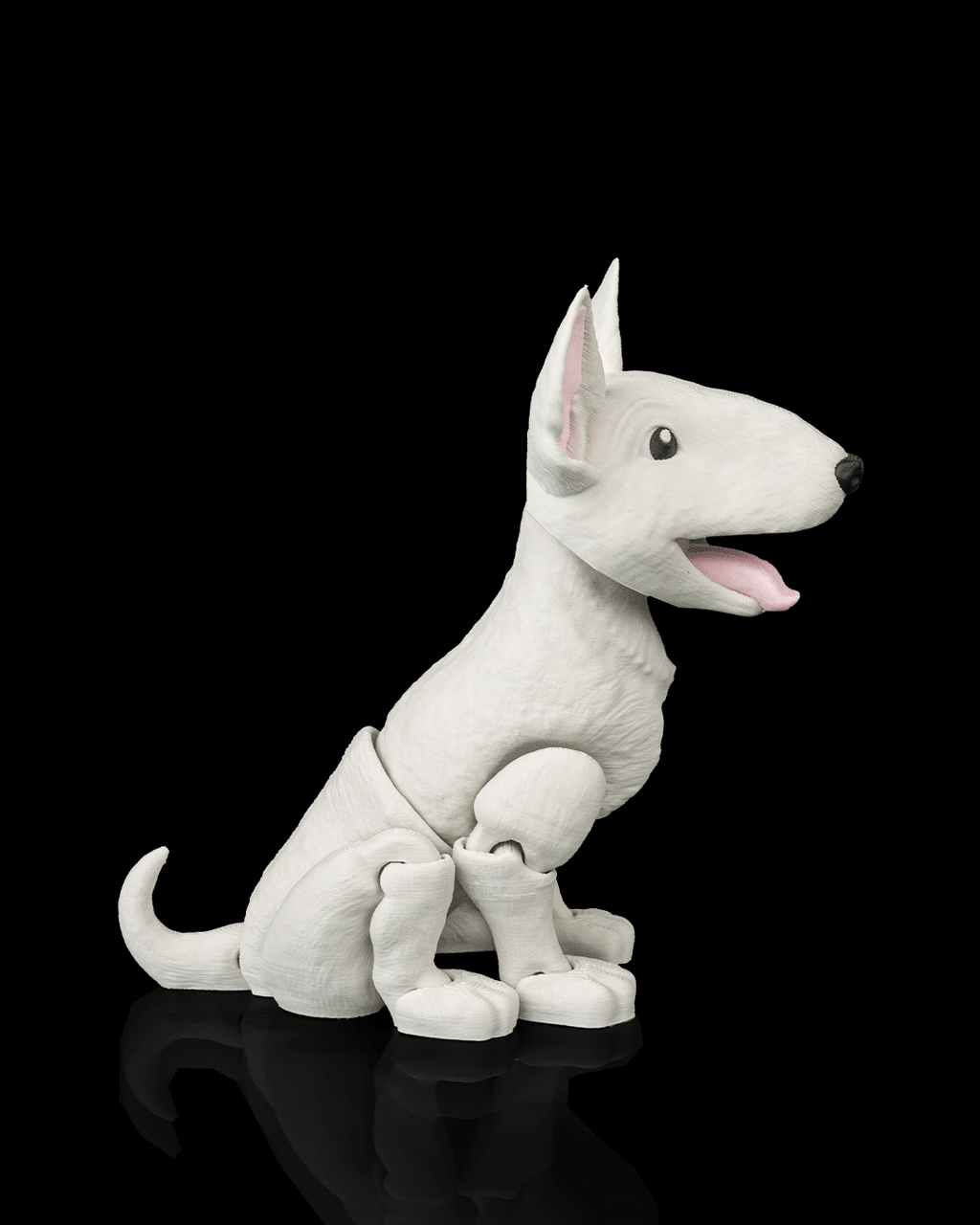 Brutus the Bull Terrier | 3D Printed Figurine