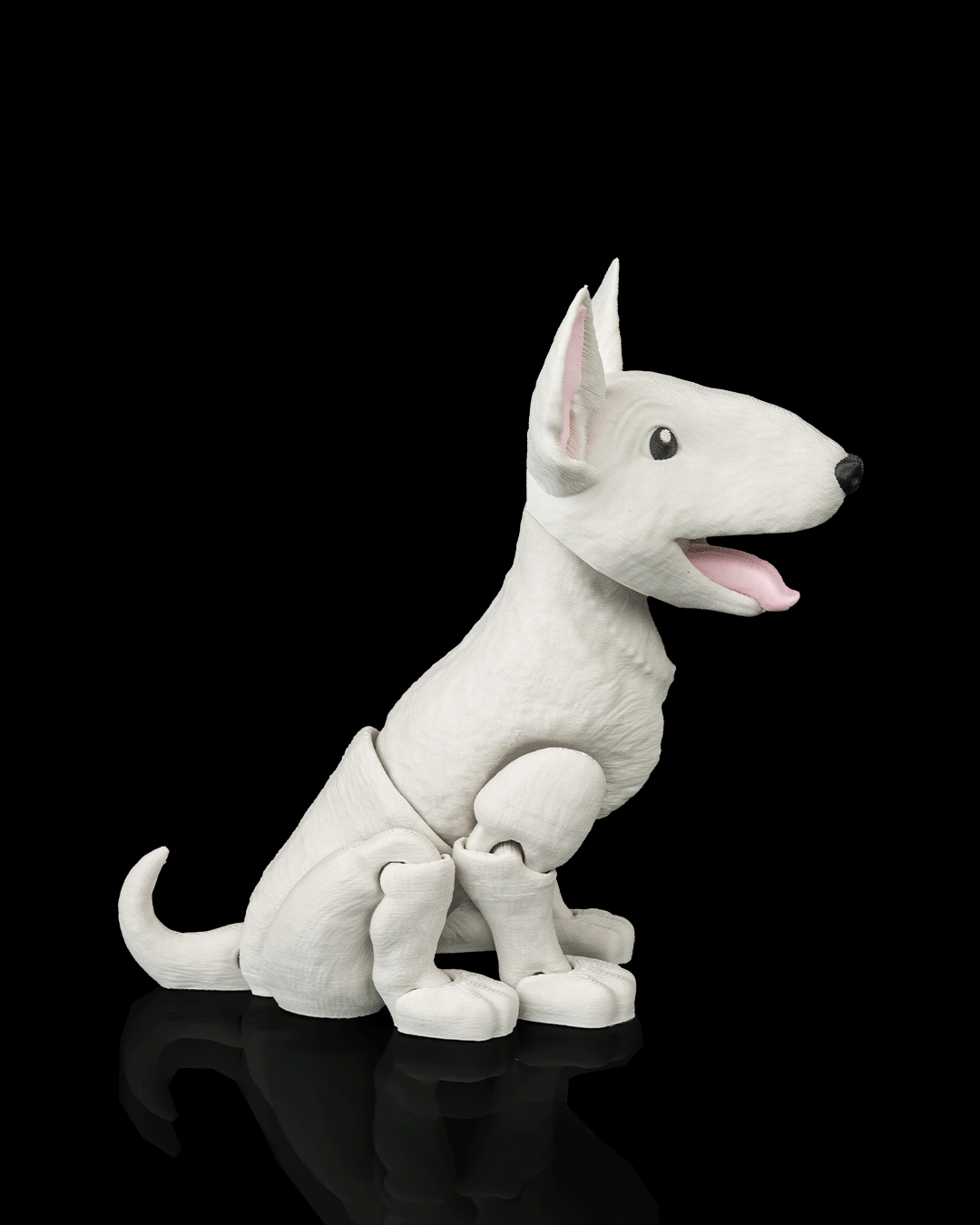 Brutus the Bull Terrier | 3D Printed Figurine