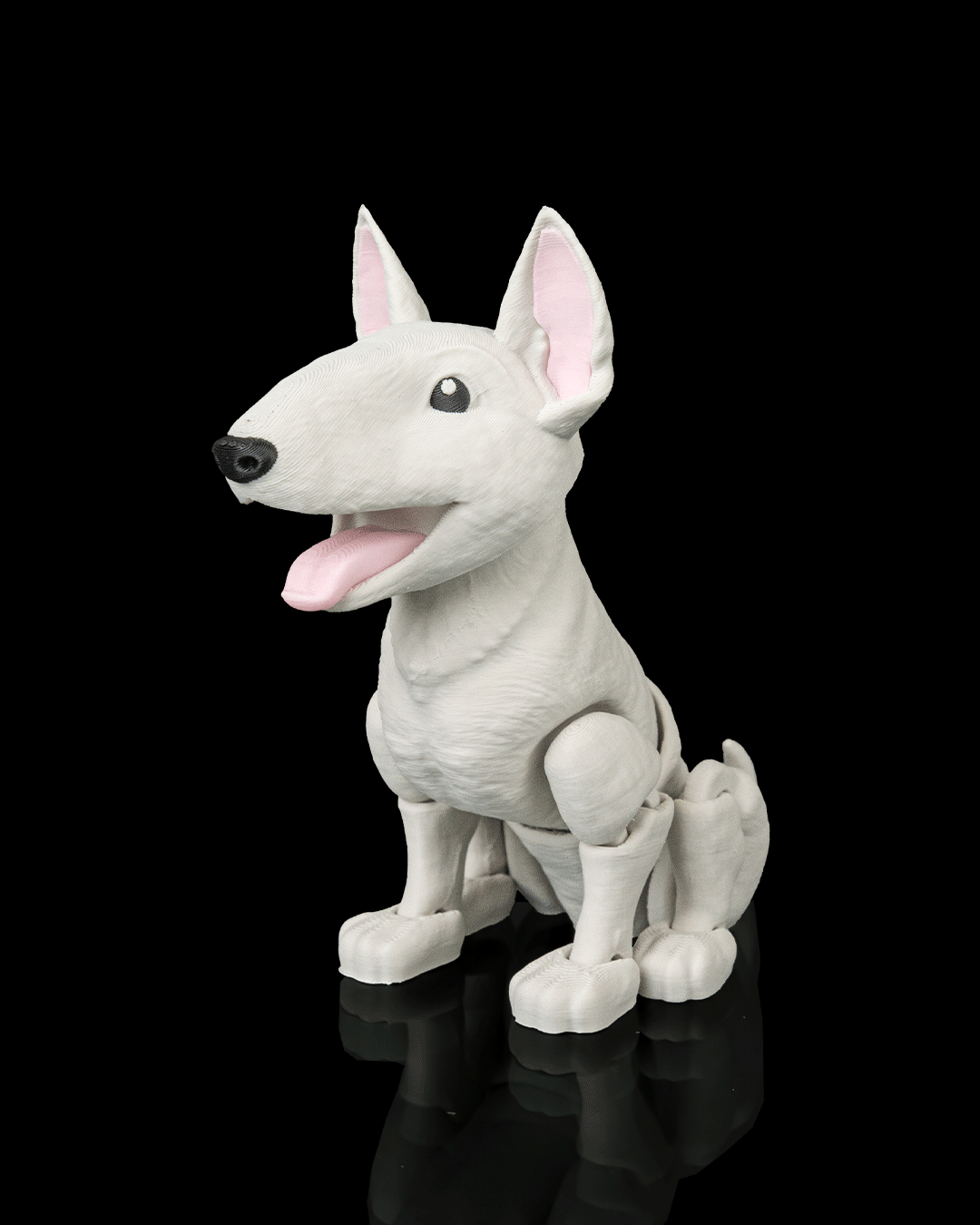 Brutus the Bull Terrier | 3D Printed Figurine