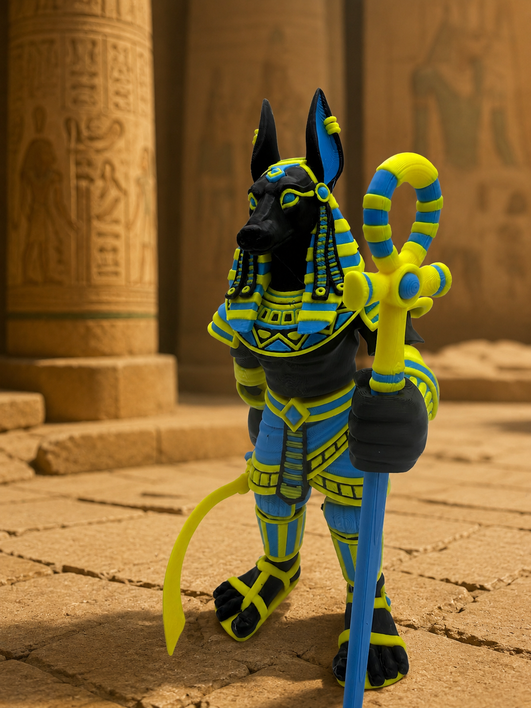 Egyptian Anubis Figure