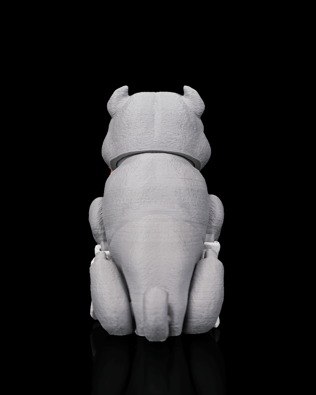 Diesel the American Bully | 3D Printed Figurine