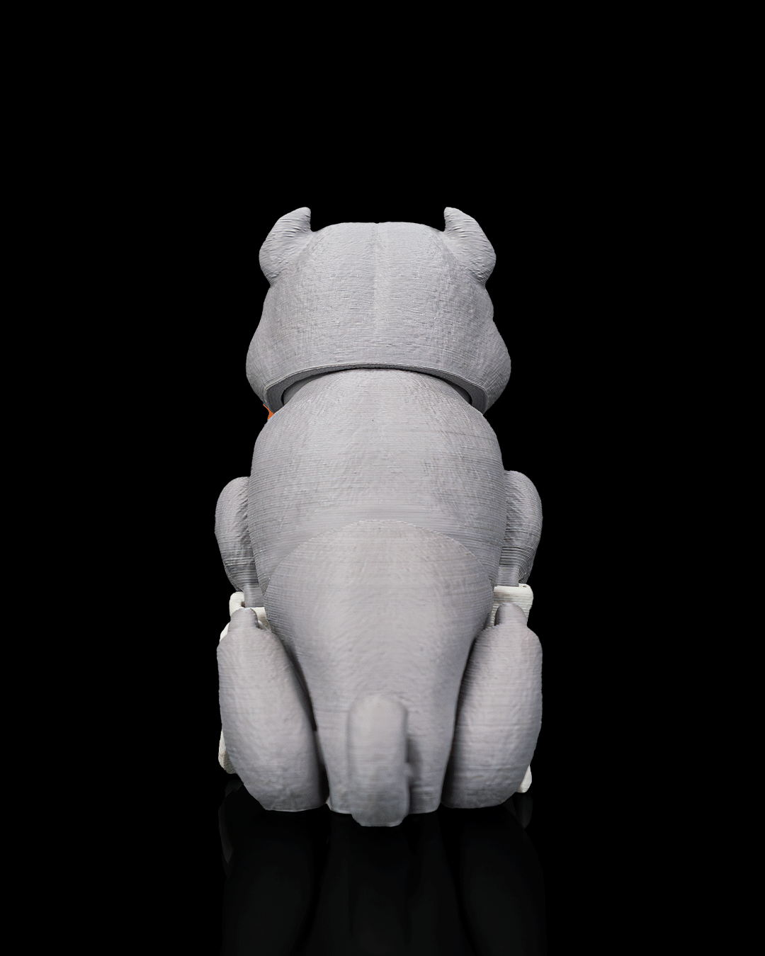 Diesel the American Bully | 3D Printed Figurine