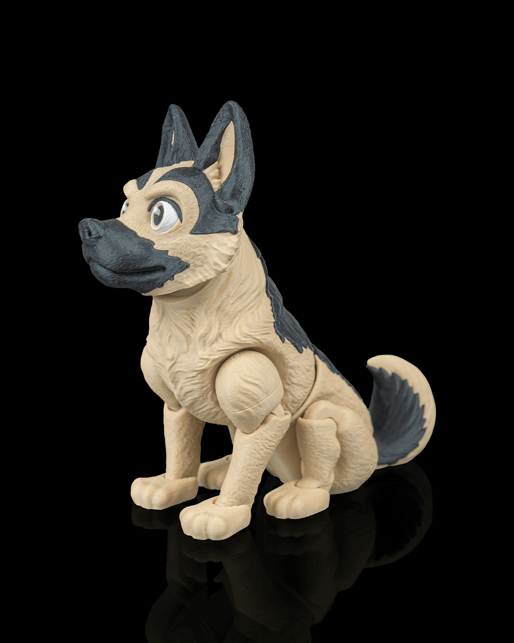 Ford the German Shepherd | 3D Printed Figurine