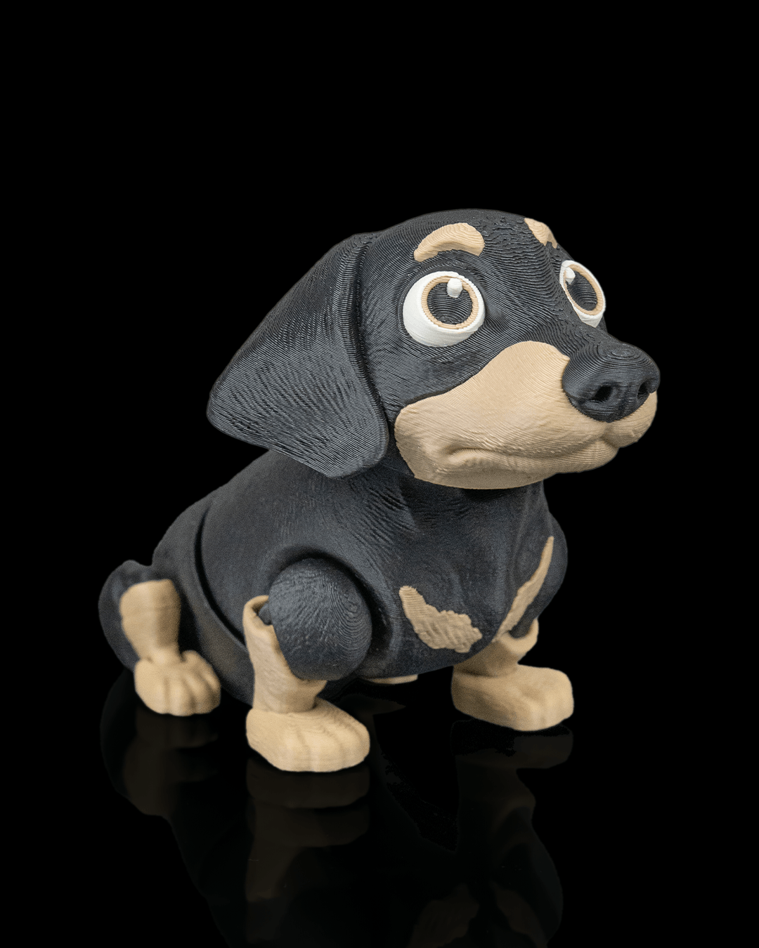 Frank the Dachshund | 3D Printed Figurine