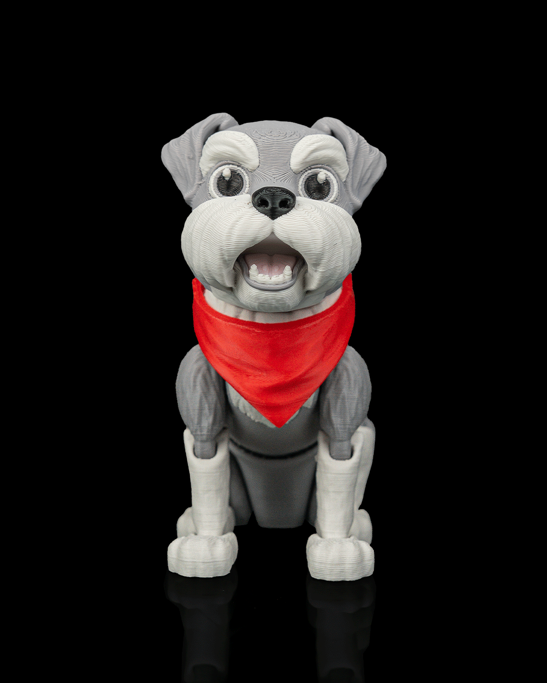 George the Schnauzer | 3D Printed Figurine