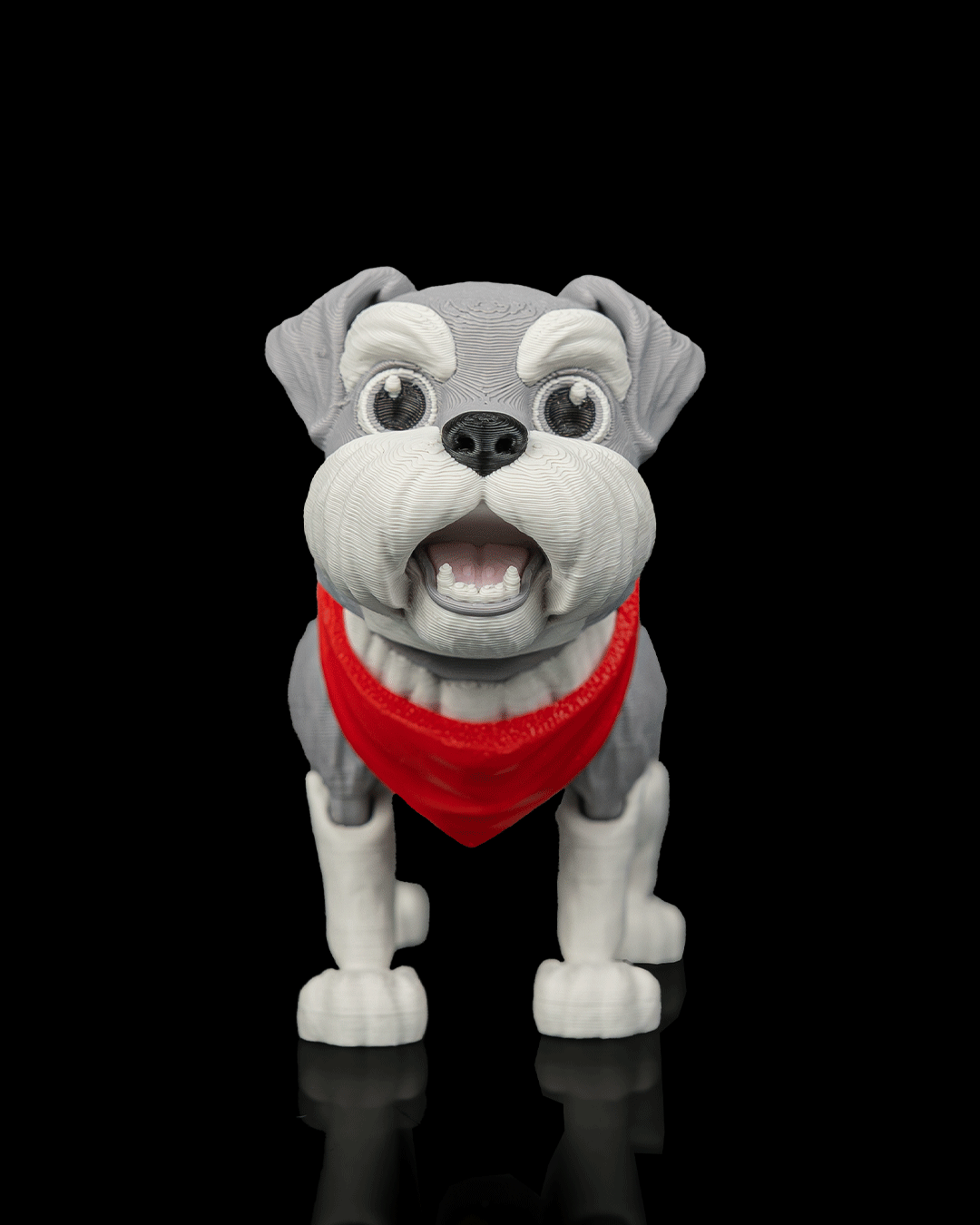 George the Schnauzer | 3D Printed Figurine
