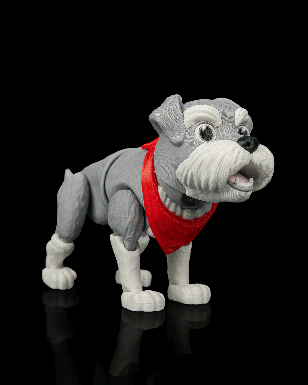 George the Schnauzer | 3D Printed Figurine