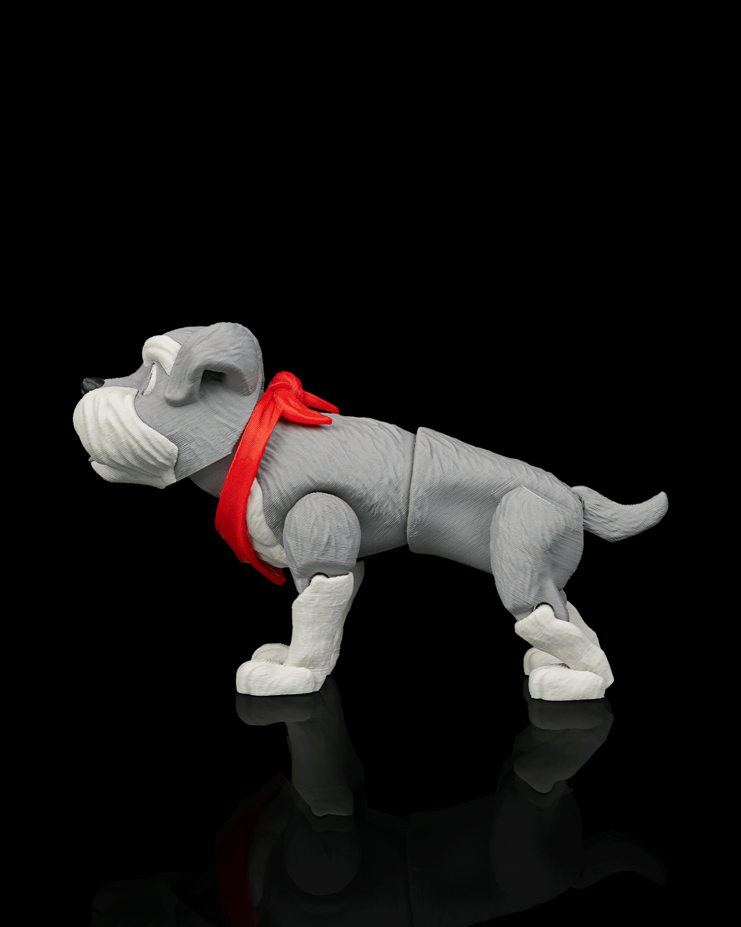 George the Schnauzer | 3D Printed Figurine