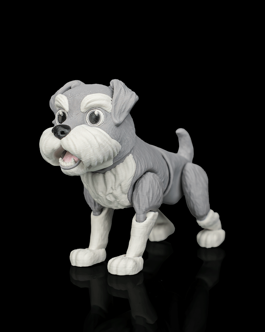 George the Schnauzer | 3D Printed Figurine