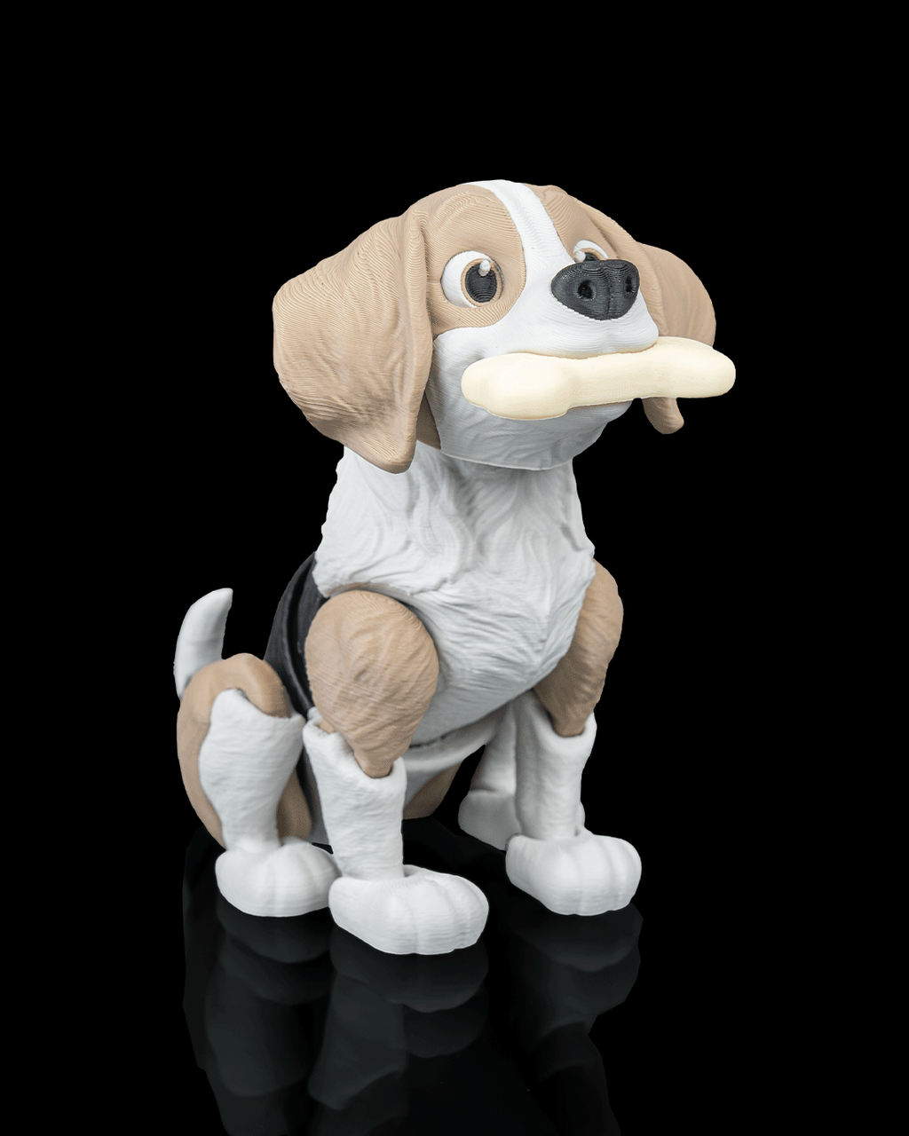 Milo the Beagle | 3D Printed Figurine