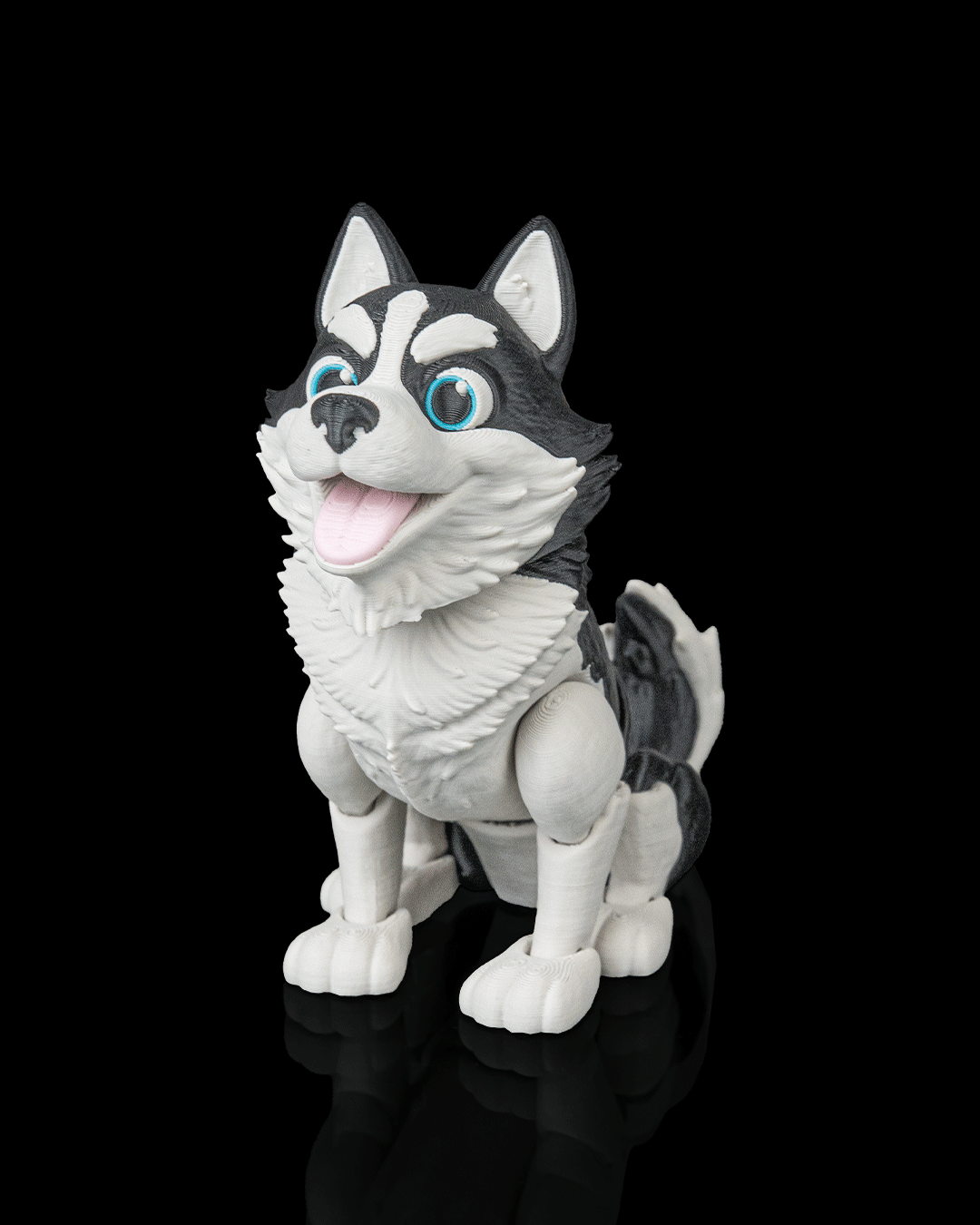 Niko the Husky | 3D Printed Figurine