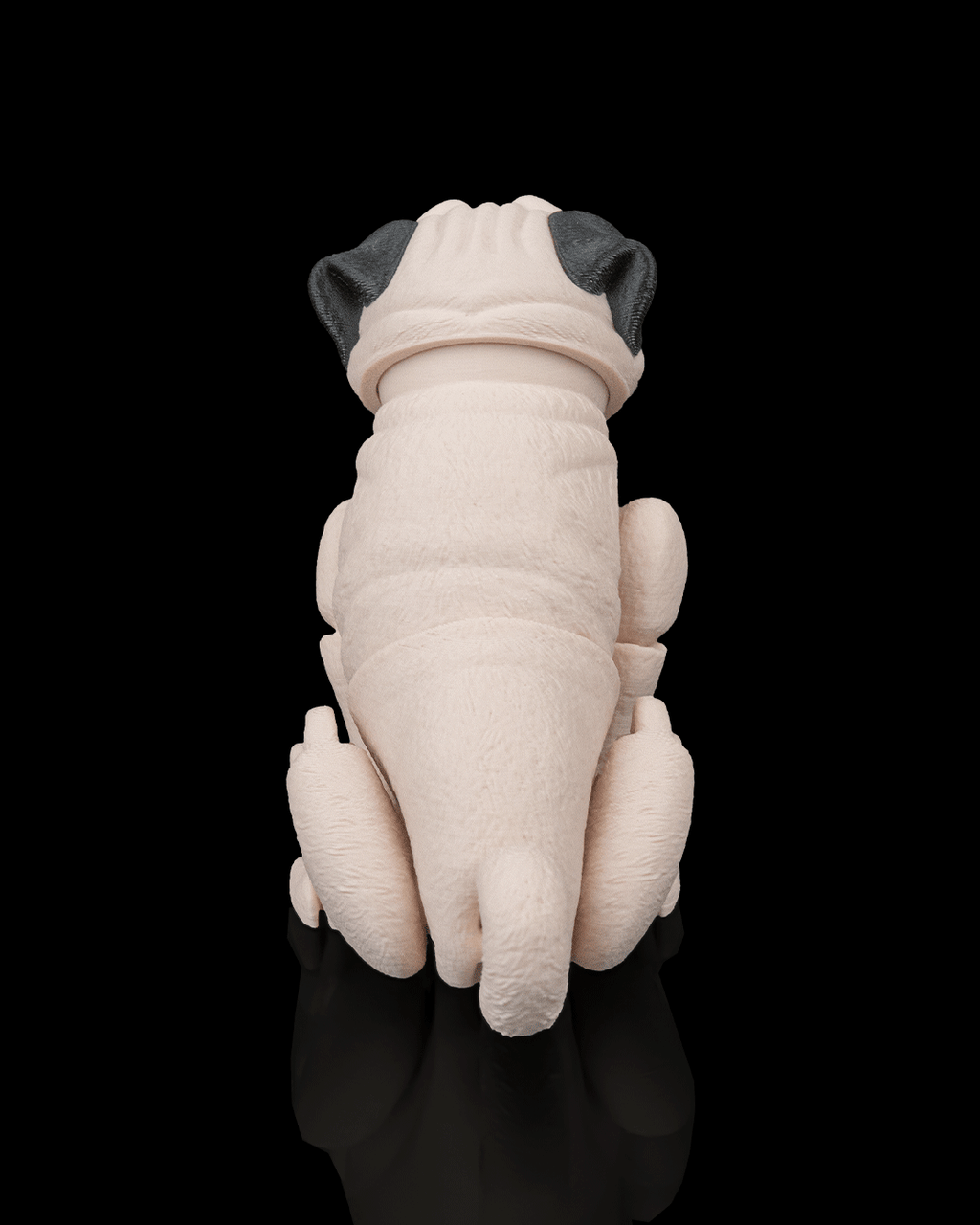 Peanut the Pug | 3D Printed Figurine