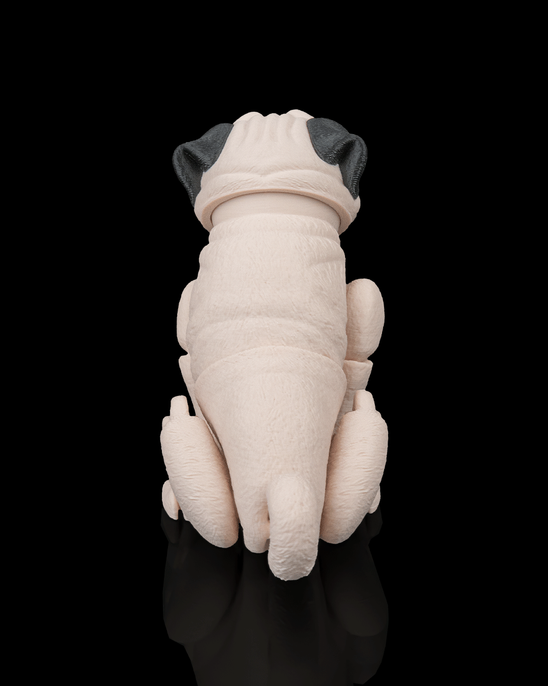 Peanut the Pug | 3D Printed Figurine