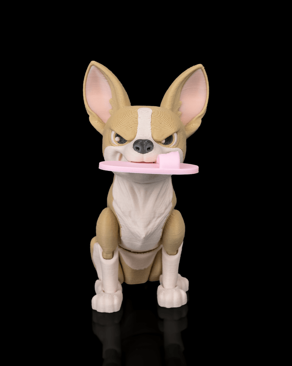 Pepper the Chihuahua | 3D Printed Figurine