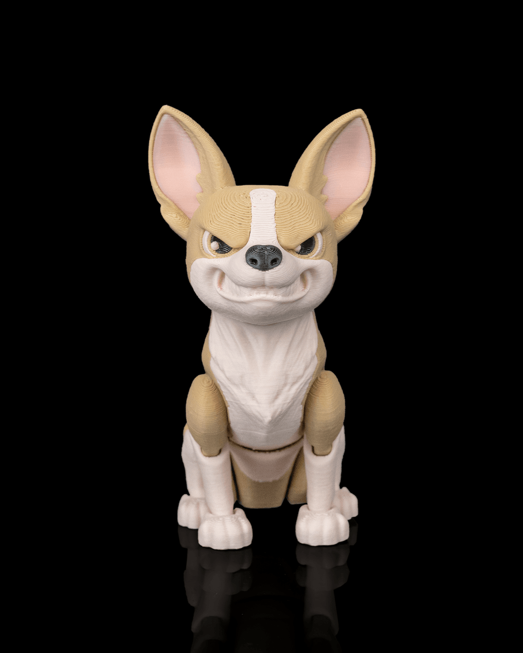 Pepper the Chihuahua | 3D Printed Figurine