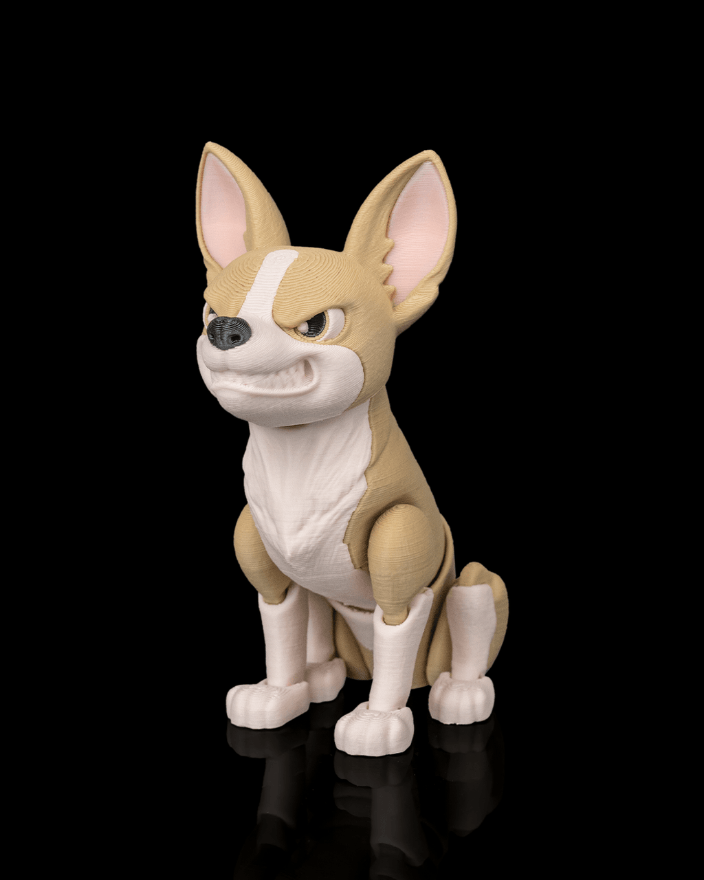 Pepper the Chihuahua | 3D Printed Figurine