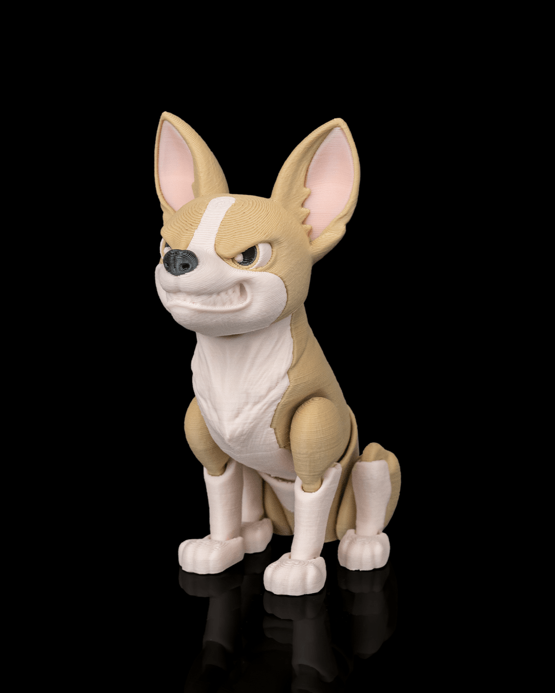 Pepper the Chihuahua | 3D Printed Figurine