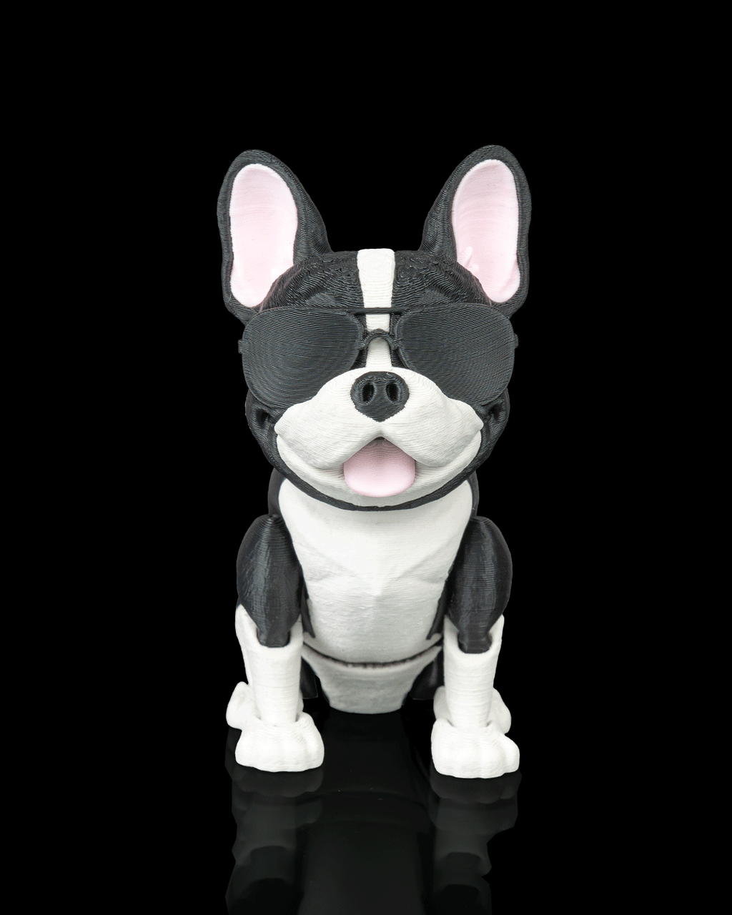 Pierre the French Bulldog | 3D Printed Figurine
