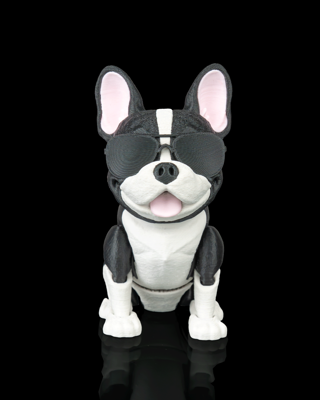 Pierre the French Bulldog | 3D Printed Figurine