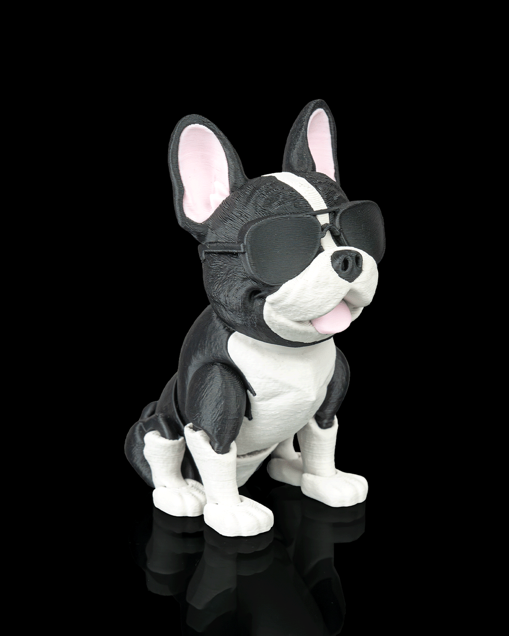 Pierre the French Bulldog | 3D Printed Figurine