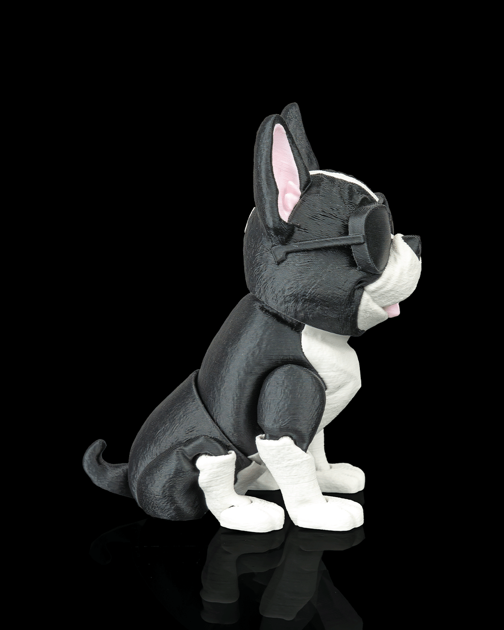 Pierre the French Bulldog | 3D Printed Figurine
