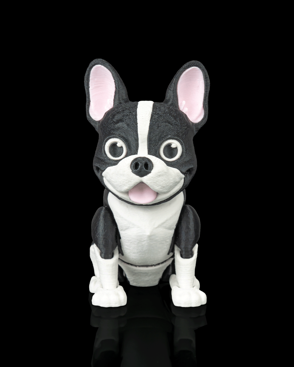 Pierre the French Bulldog | 3D Printed Figurine