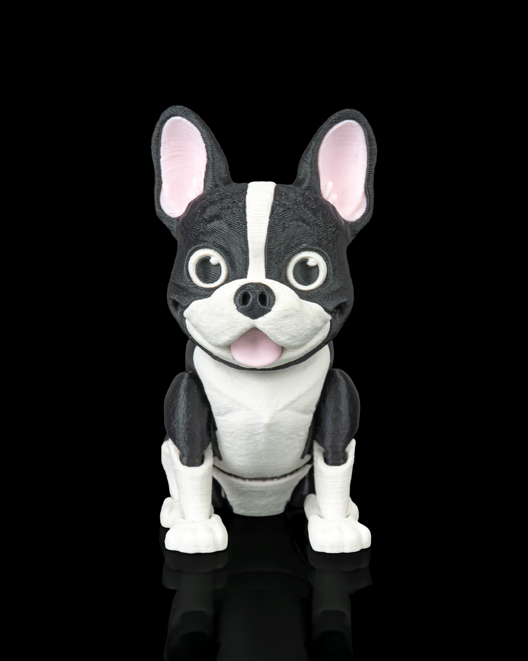Pierre the French Bulldog | 3D Printed Figurine